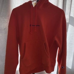 Orange Champion Hoodie